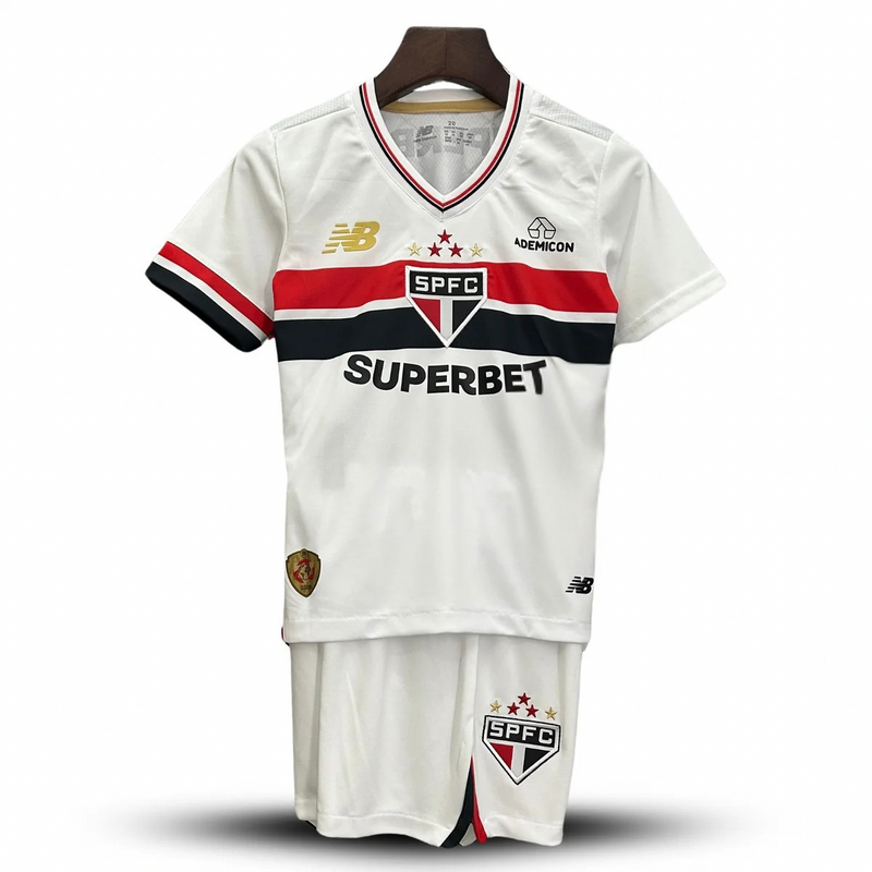Kit Infantil São Paulo Titular 2025/26