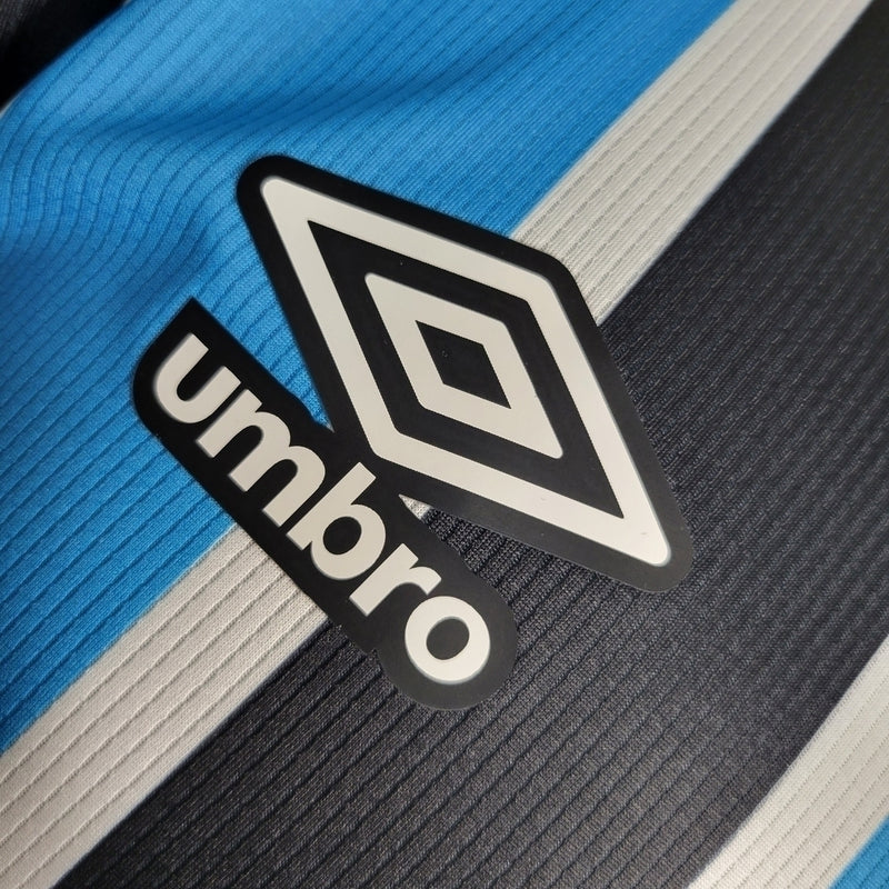 Camisa Grêmio I 23/24 - Jogador Umbro Masculina - Azul