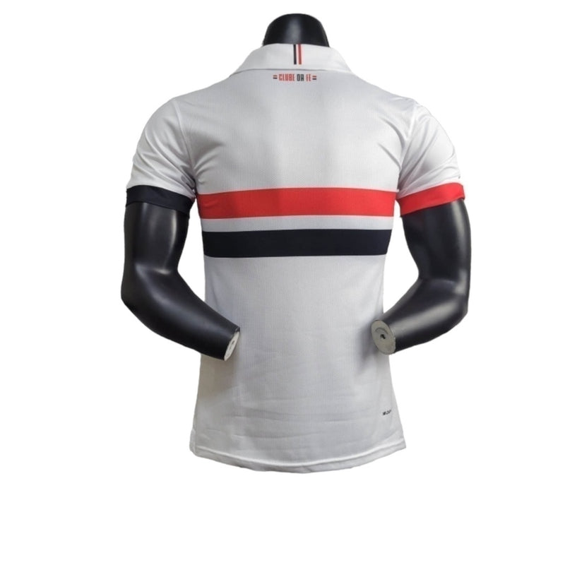 Camisa São Paulo I 24/25 - Jogador New Balance Masculina - Branca