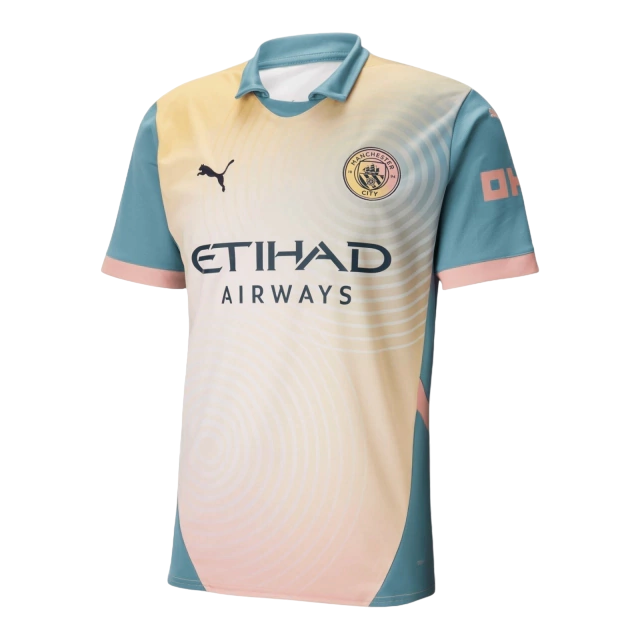 Camisa Manchester City x Noel Gallagher 24/25 Torcedor Masculino