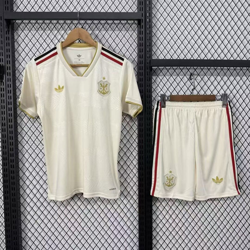 Kit Flamengo Manto 3 infantil Tradicional - 25/26