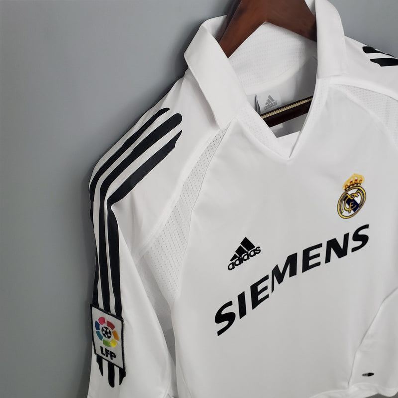 Camisa Real Madrid Titular 05/06 - Versão Retro