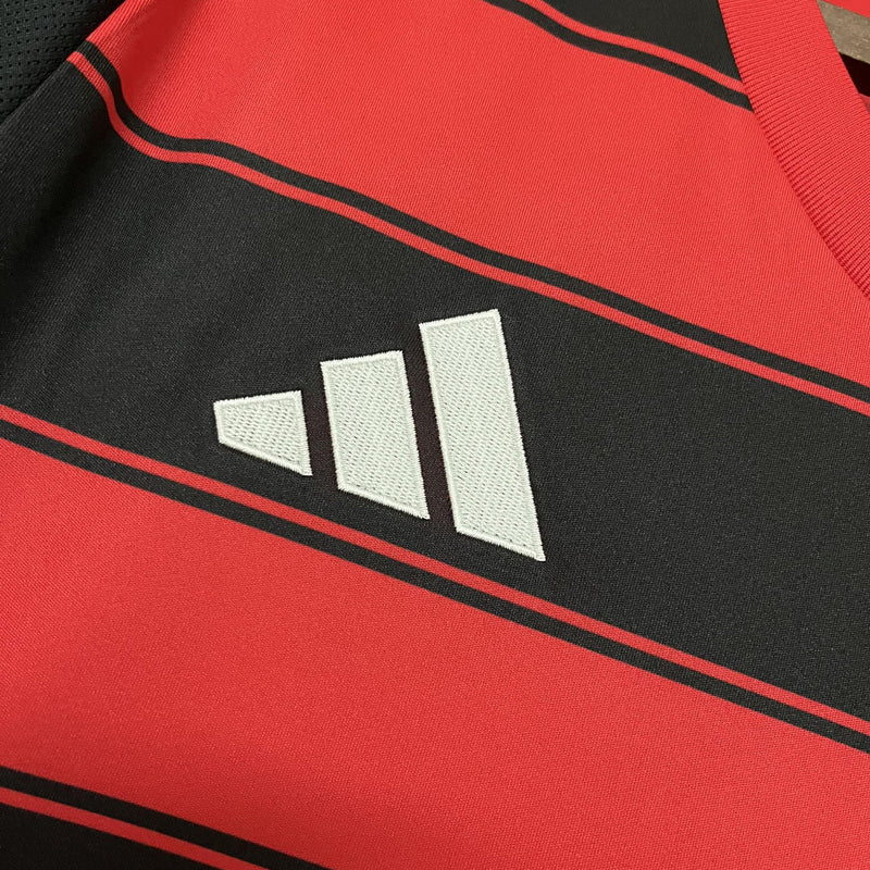 Regata Flamengo Titular 25/26 - Vermelha e Preta
