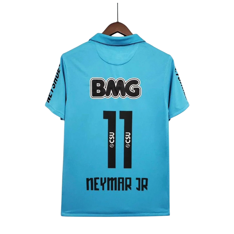 Camisa Santos Retrô 12/13 - Azul Neymar