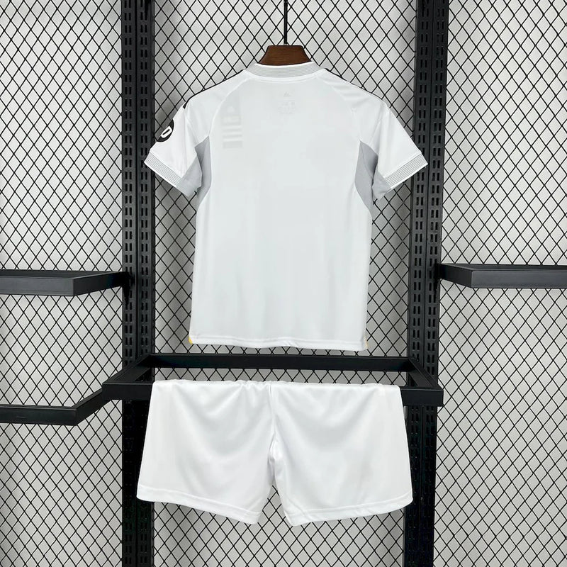 Kit Infantil Real Madrid 25/26 Adidas - Branco