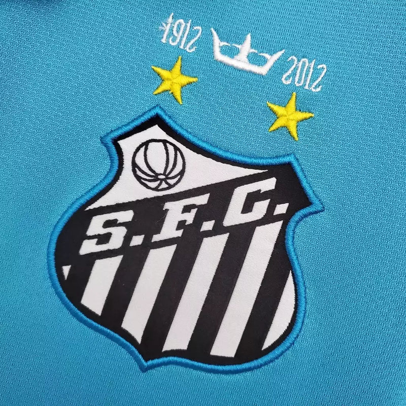 Camisa Santos Retrô 12/13 - Azul Neymar