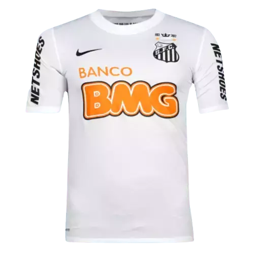 Camisa Santos Retrô 2011/2012 Branca Neymar