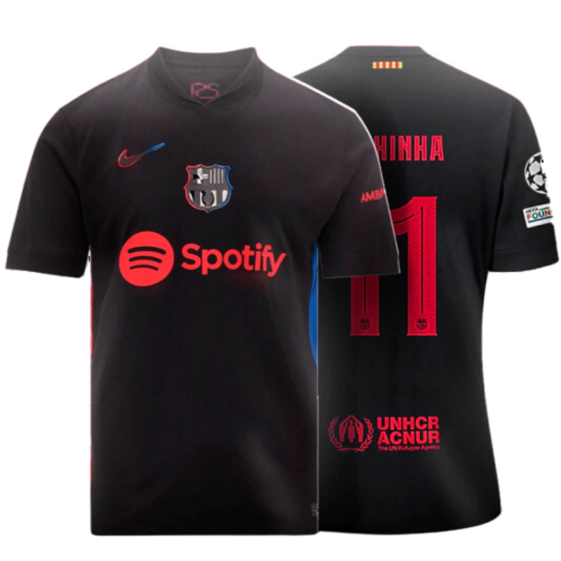 Camisa Barcelona Away 24/25 Masculina - Raphinha