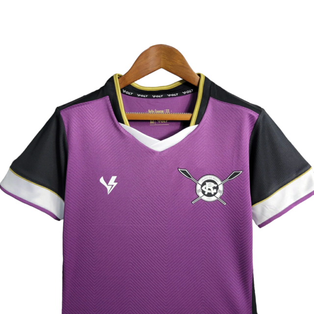 Camisa Remo III 23/24 Torcedor Volt Feminina - Roxa sem Patrocínio