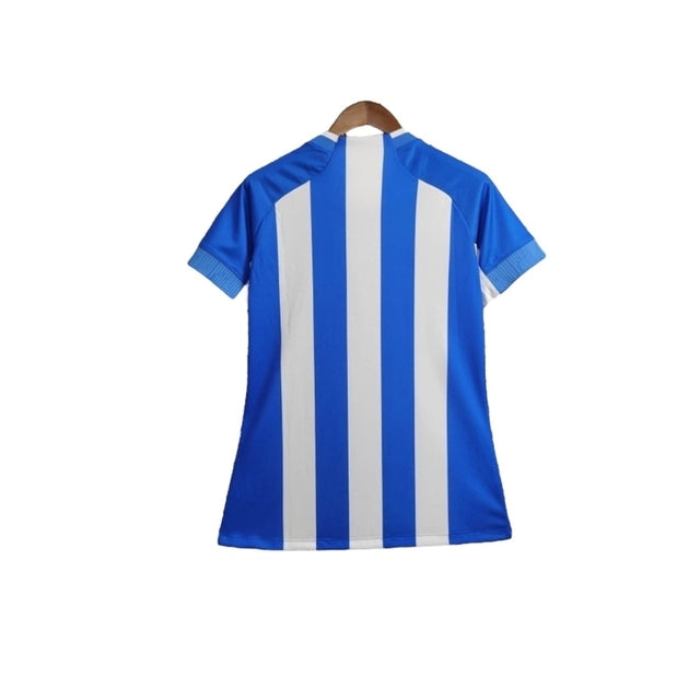 Camisa Paysandu I 24/25 - Torcedor Lobo Feminina - Branca com listra azul