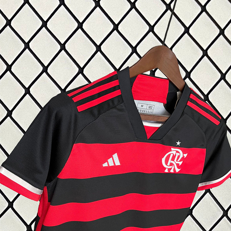 Camisa Flamengo Home Adidas 24/25 - Versão Torcedor Feminino