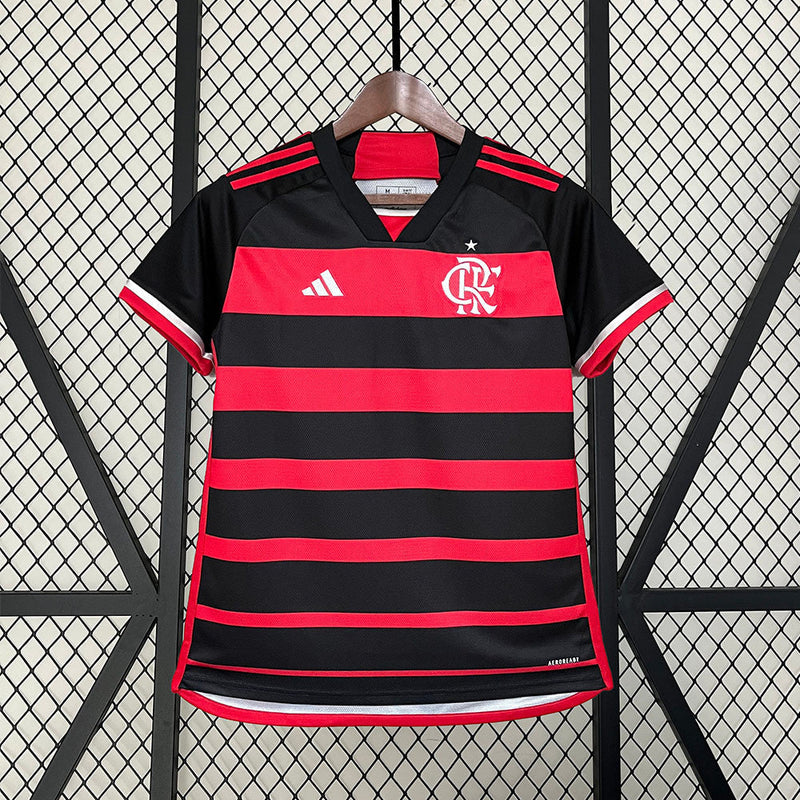 Camisa Flamengo Home Adidas 24/25 - Versão Torcedor Feminino